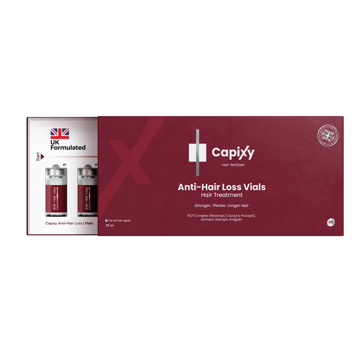 CAPIXY ANTI HAIR LOSS VIALS 70ML