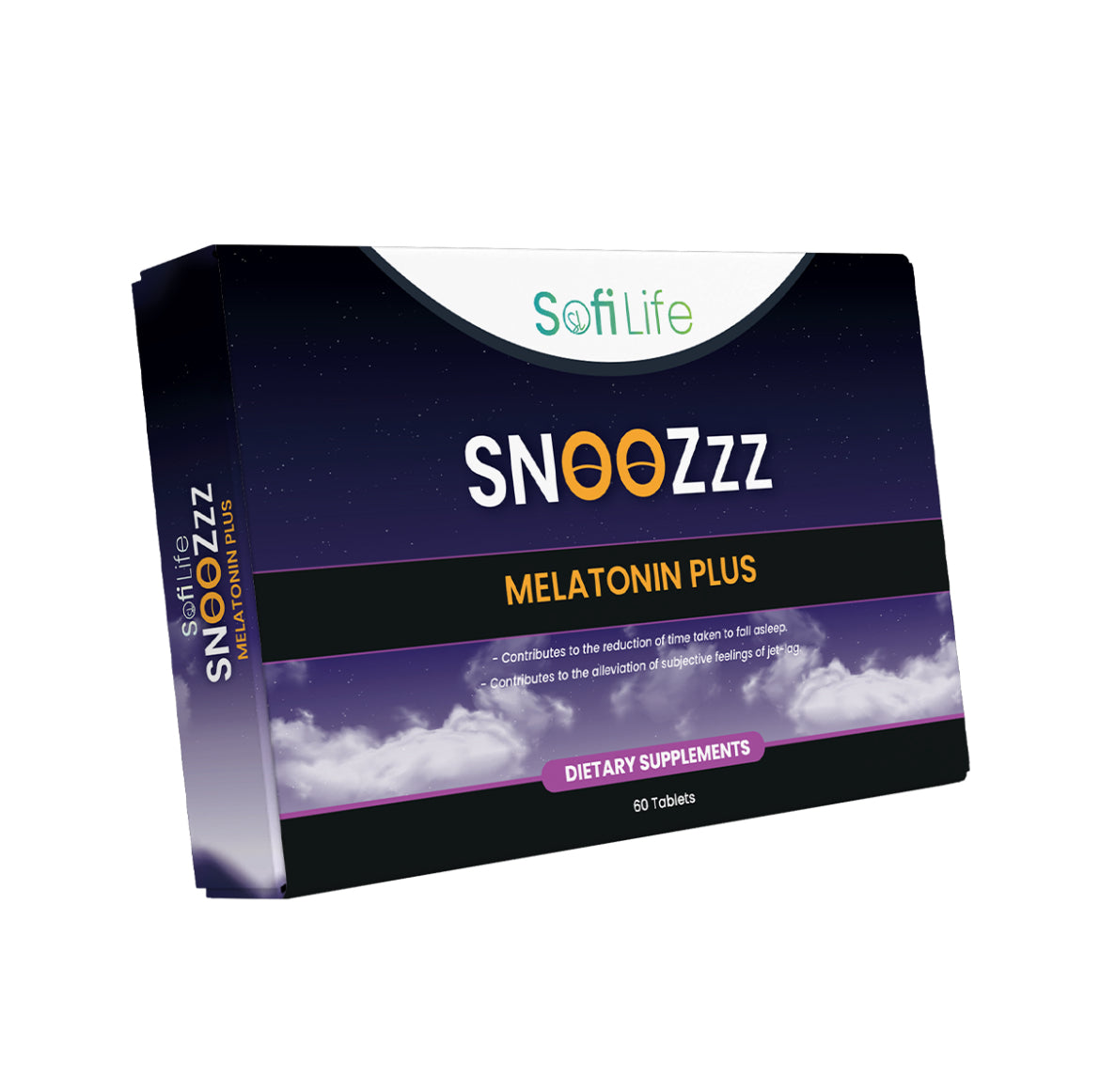 Sofi Life SnooZzz Melatonin 2mg Plus 60 Tablets