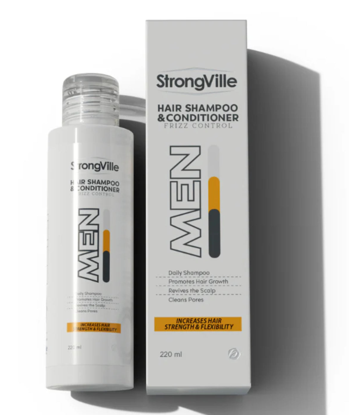 StrongVille men shampoo & conditioner 220 ml