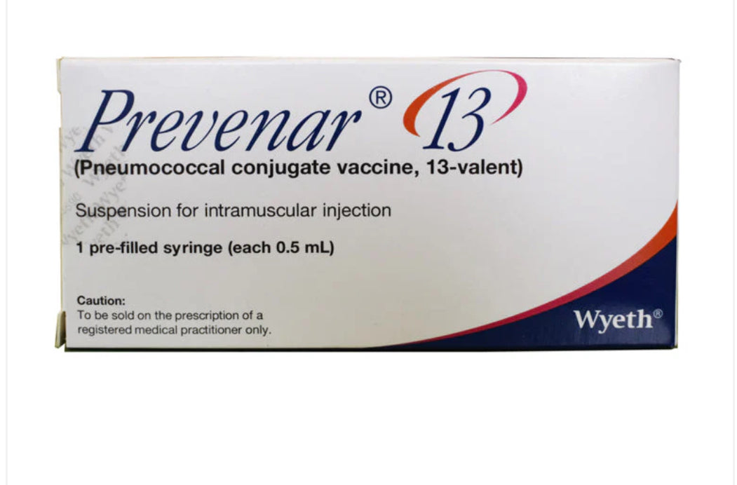 Prevenar 13 - prefilled syringe IM vaccine