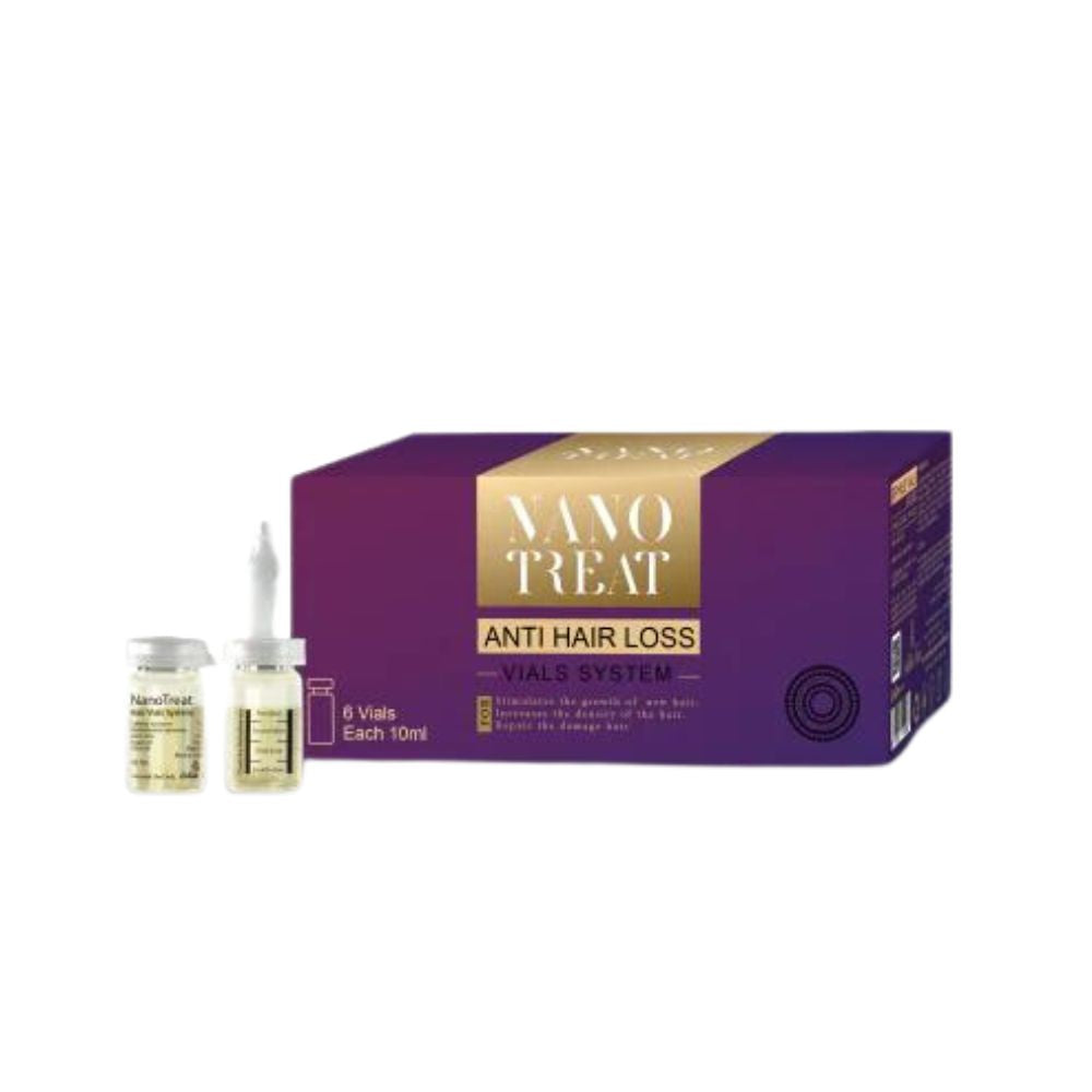 Nano Treat Anti Hair loss vials (6 vials each 10 ml )