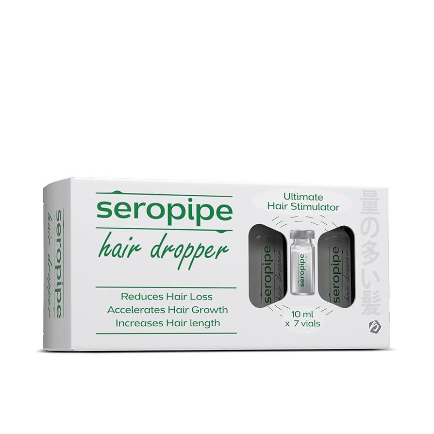 Seropipe Hair Dropper 7 vials each 10 ml