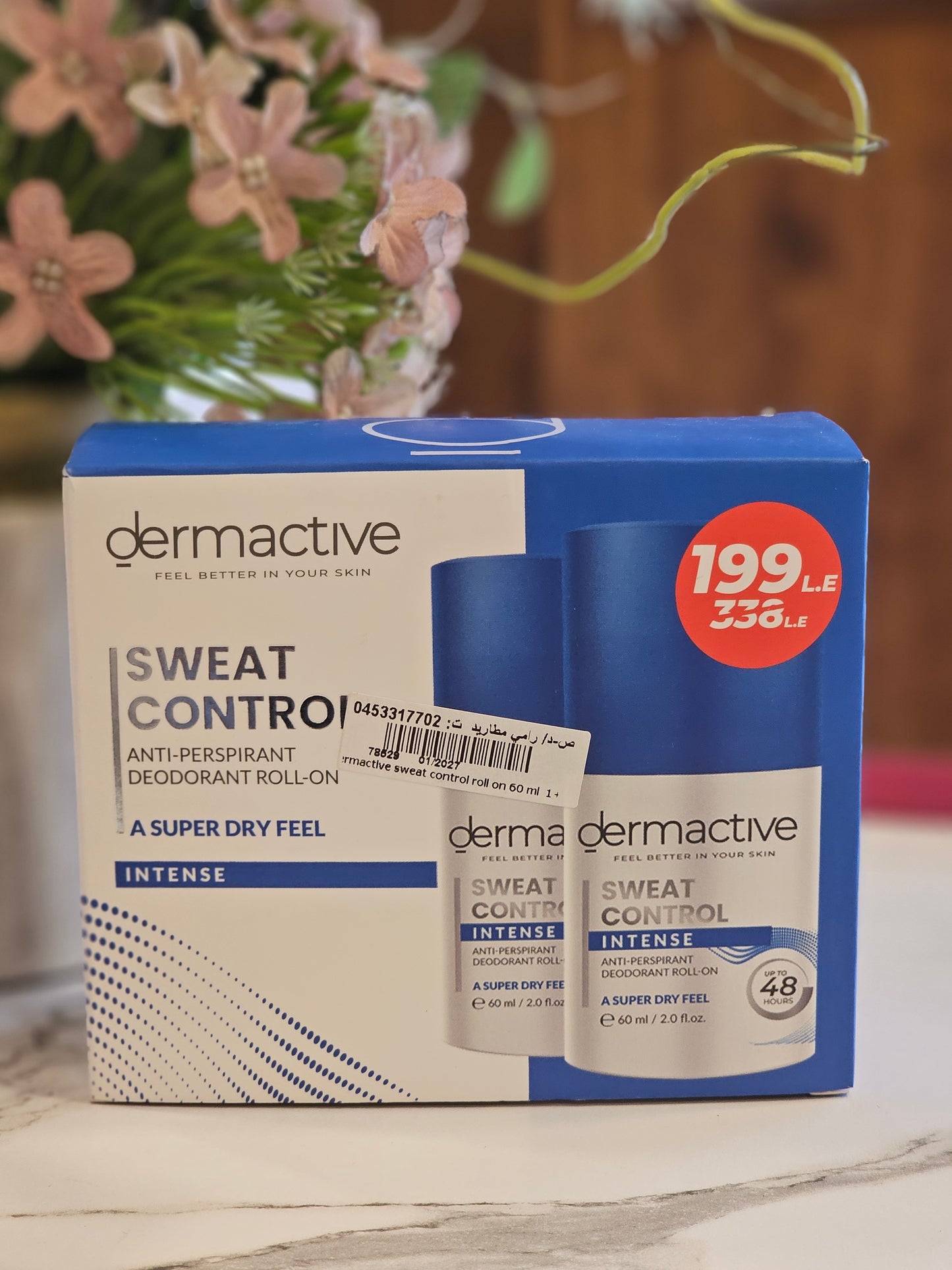 Dermactive Sweat Control Roll on 60 ml (Offer)