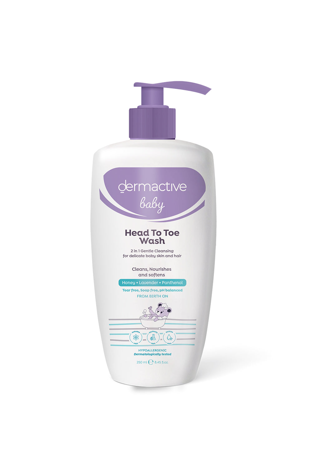 Dermactive Baby Head to toe wash 250 ml