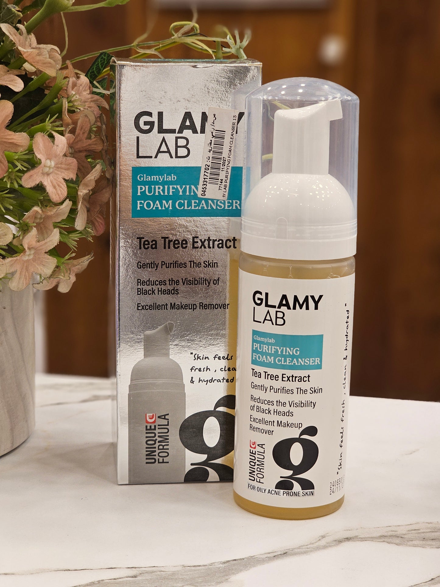Glamy lab purifying foam cleanser 150 ml