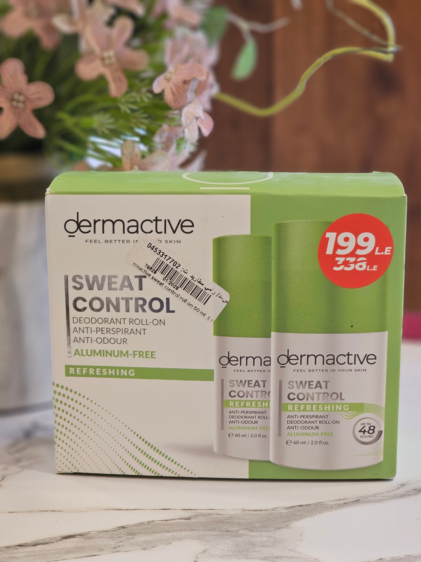 Dermactive Sweat Control Roll on 60 ml (Offer)