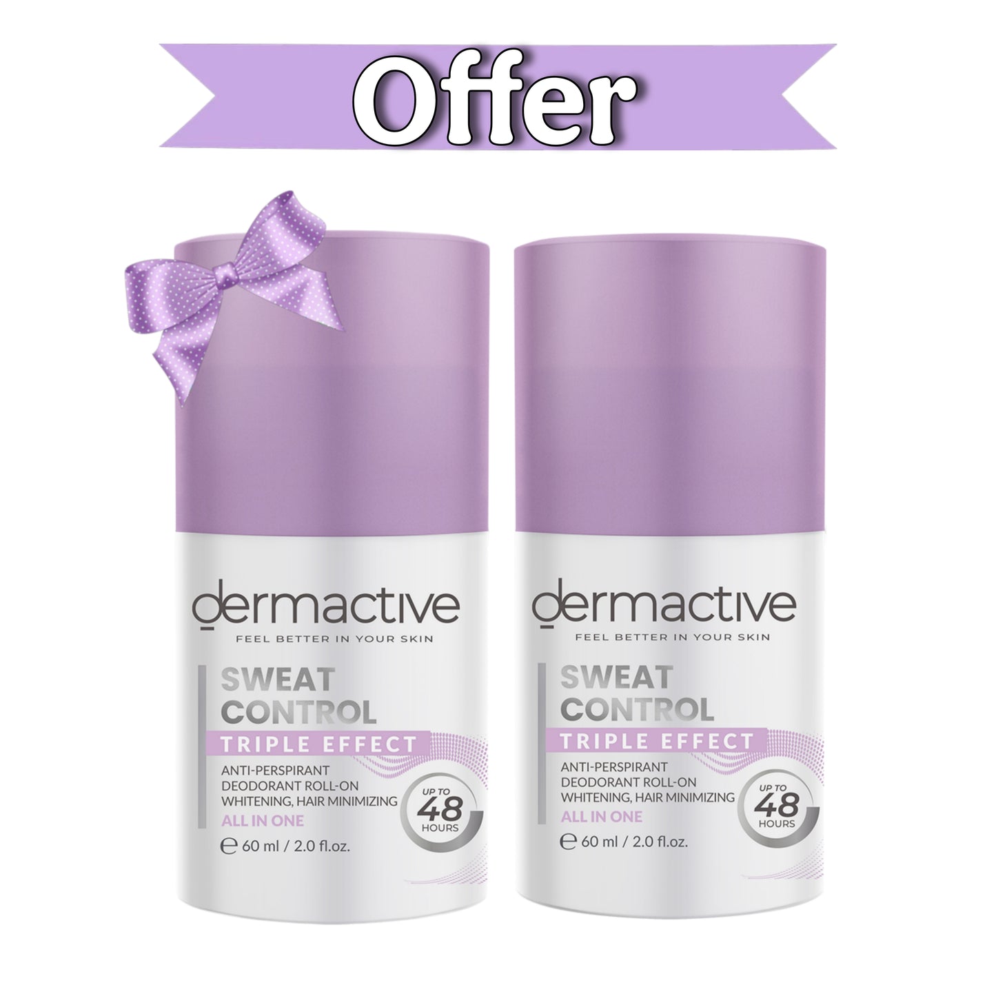 Dermactive Sweat Control Roll on 60 ml (Offer)