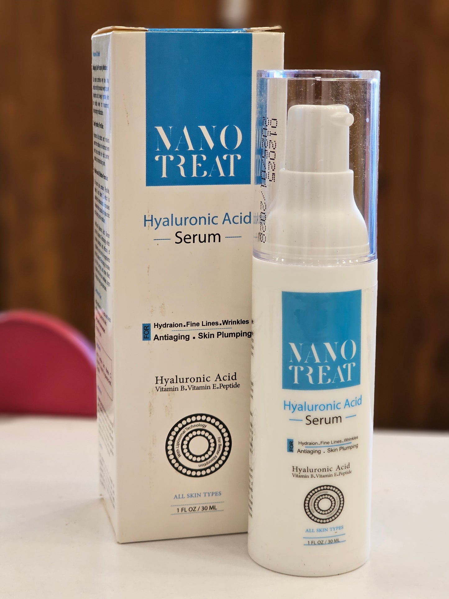 Nano Treat Hyaloronic Acid Serum 30 ml
