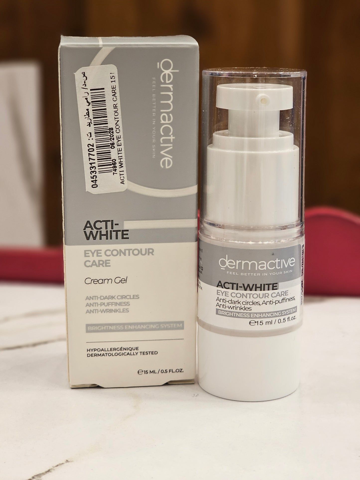 Dermactive acti-white Eye Contour Care Cream Gel 15 ml