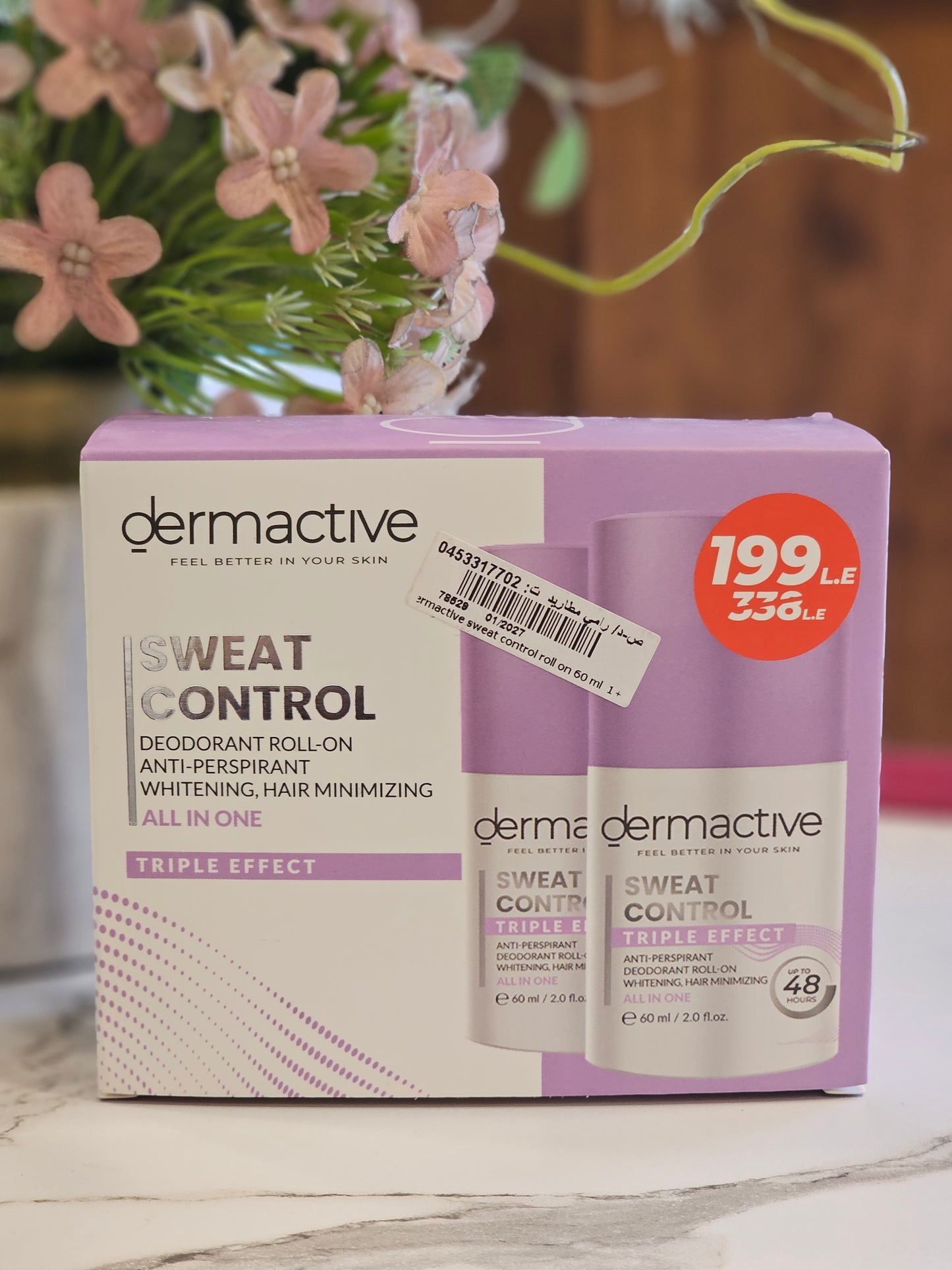 Dermactive Sweat Control Roll on 60 ml (Offer)