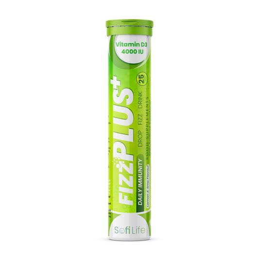Sofi Life Fizz Plus Vitamin D3 4000 IU 25 Effervescents