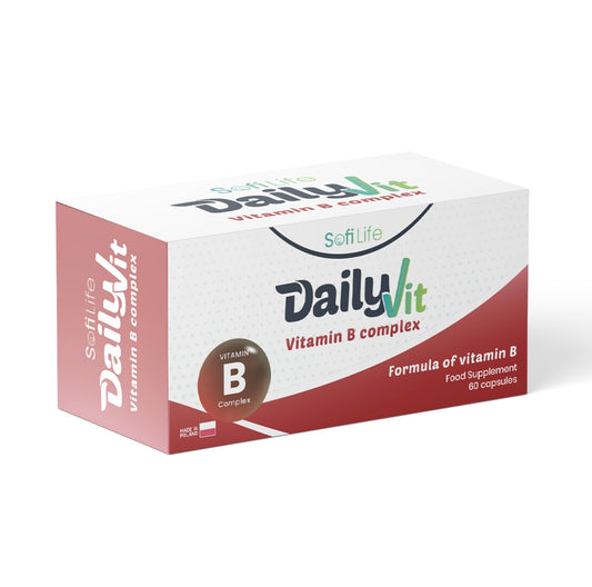 Sofi Life DailyVit Vitamin B Complex 60 Capsules