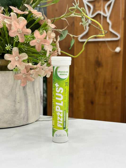 Sofi Life Fizz Plus Vitamin D3 4000 IU 25 Effervescents