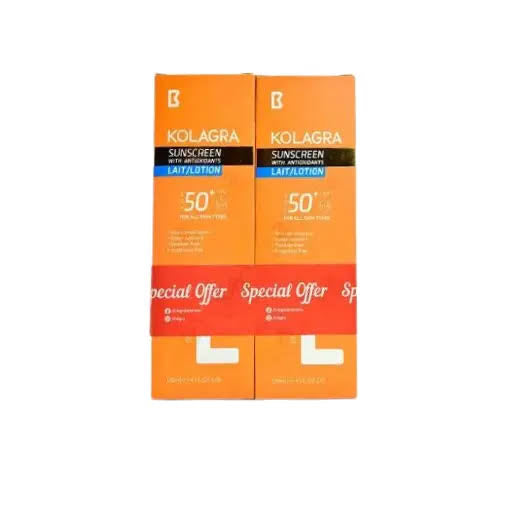 Kolagra sunscreen lotion 120ml (1+1) OFFER
