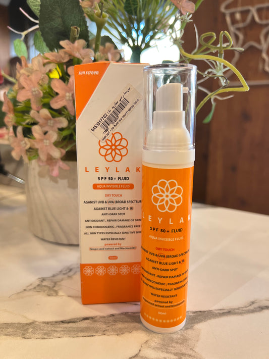 Leylak spf +50 fluid dry touch spray 50 ml