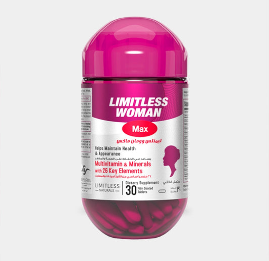 Limitless woman max 30 tablets