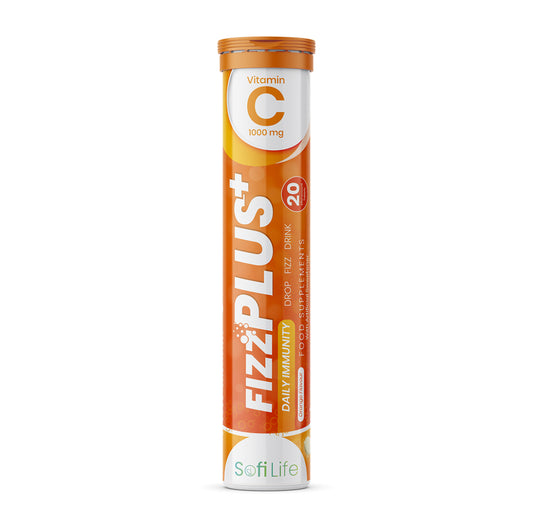 Sofi Life Fizz Plus Vitamin C 1000 Mg 20 Effervescents