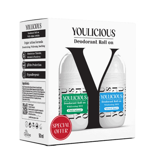 Youlicious Deodorant Roll-on Promo ( chill island+Natural touch)