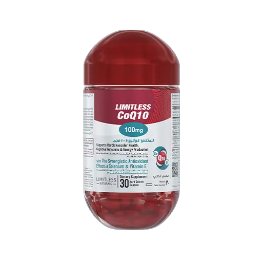 Limitless Co Q10 100 mg 30 Capsules