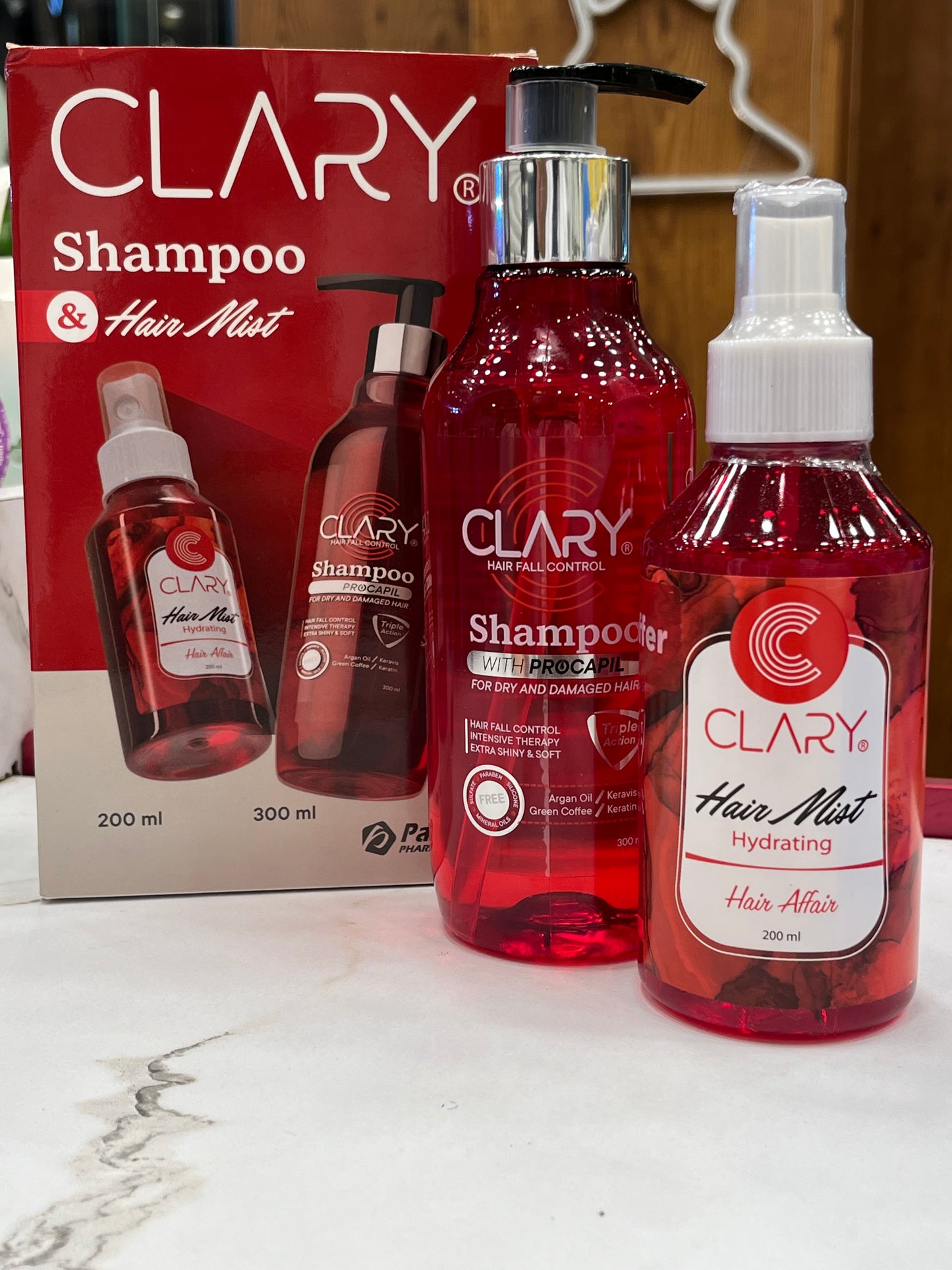 CLARY SHAMPOO & HAIR MIST OFFER