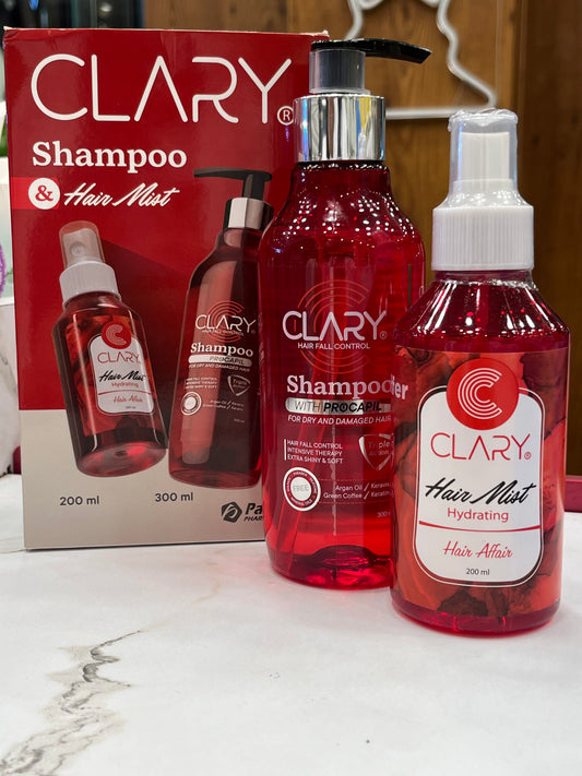 CLARY SHAMPOO & HAIR MIST OFFER
