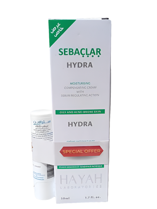 Sebaclar hydra + straline moisturizing lip balm (special offer)