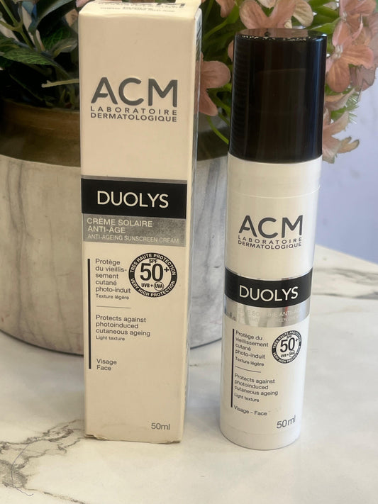 ACM DUOLYS anti aging sunscreen cream 50 ml