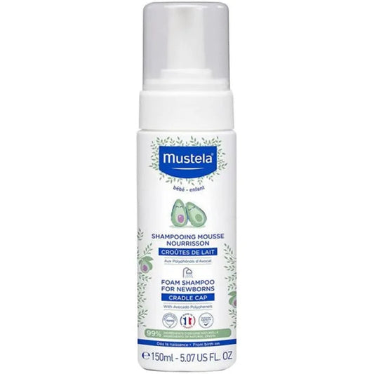 Mustela foam shampoo for newborns 150 ml