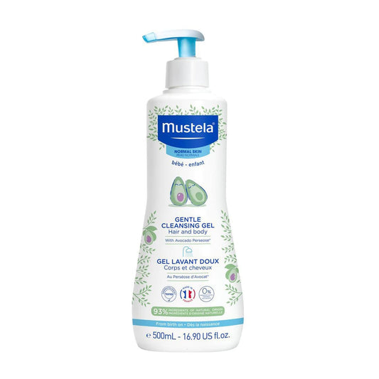 Mustela gentle cleansing gel 500 ml