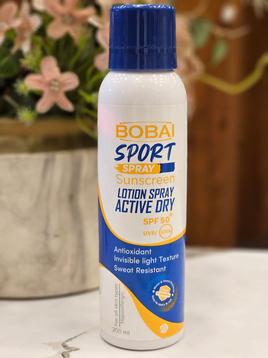 Bobai Sport Sunscreen Lotion Spf 50+ Spray 200 ml