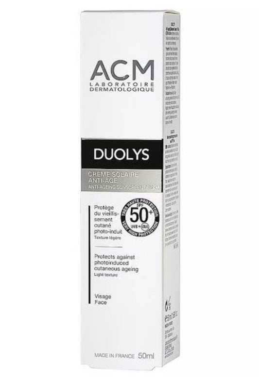 ACM DUOLYS anti aging sunscreen cream 50 ml