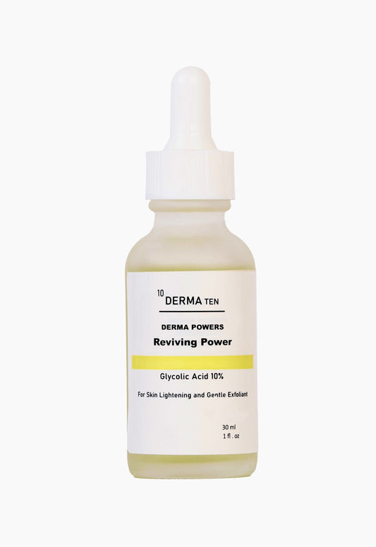 Derma Ten Reviving Power serum Glycolic acid 10% 30 ml