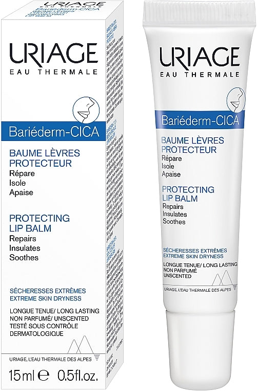 Uriage Baridérm-CICA protecting lip balm 15 ml