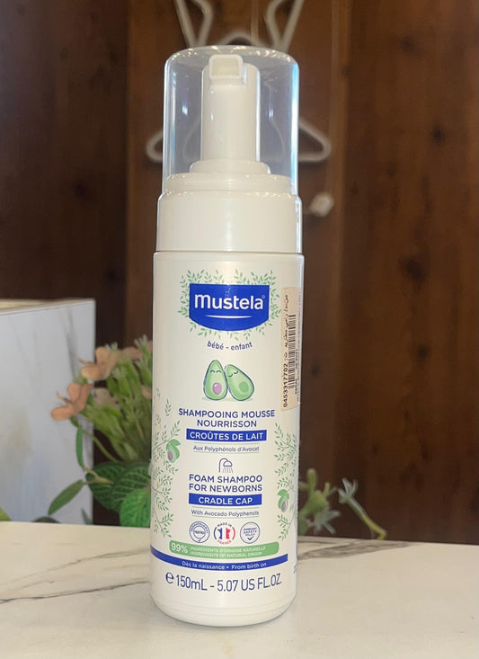 Mustela foam shampoo for newborns 150 ml