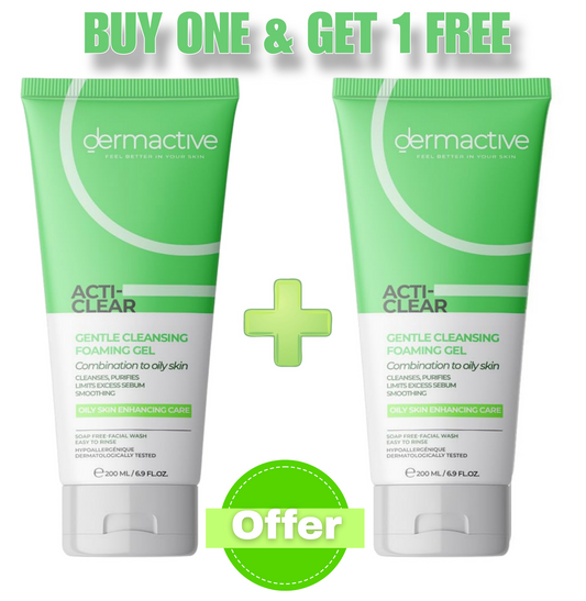 Dermactive acti-clear Foaming gel 200 ml (1+1 Offer)