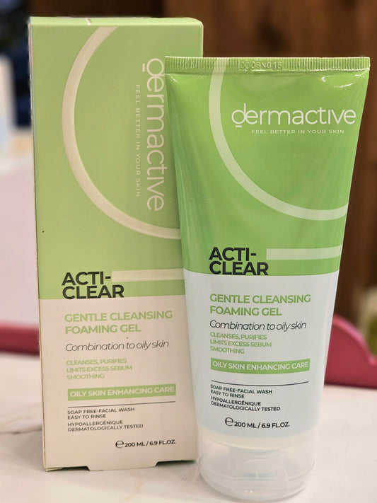 Dermactive acti-clear cleansing foaming gel 200 ml