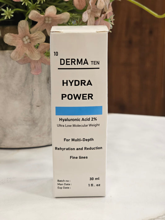 Derma Ten Hydra power serum Hyaluronic acid 2% 30 ml