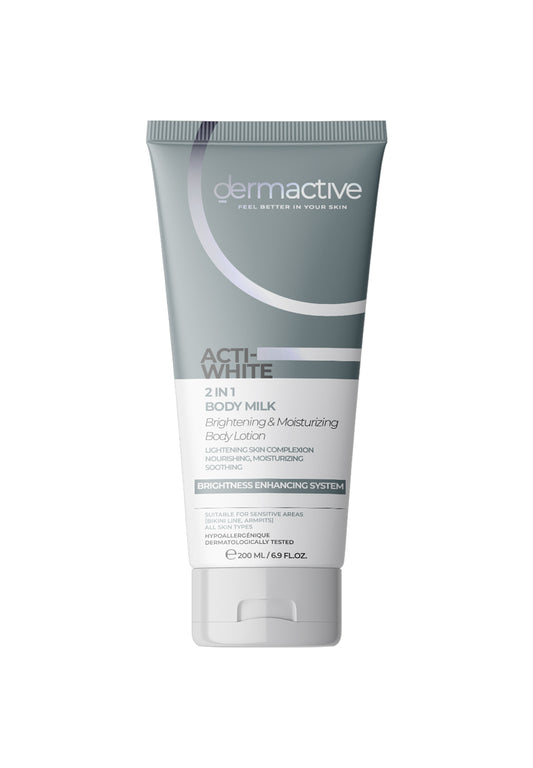 Dermactive acti-white 2 in 1 Body Milk 200 ml