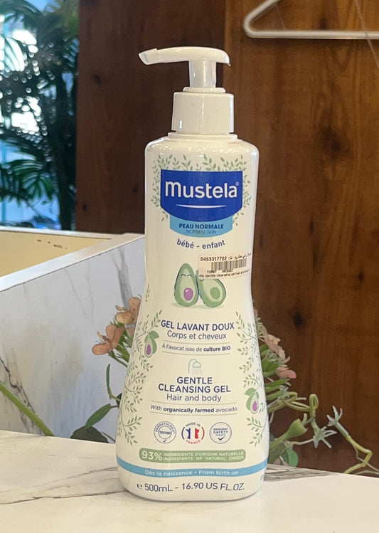 Mustela gentle cleansing gel 500 ml