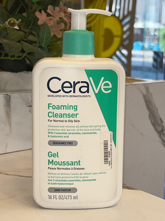 Cerave foaming cleaner 473 ml